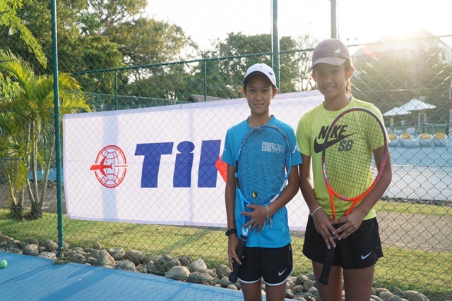 TIKI Sponsori Dua Atlet Tenis Yunior Indonesia Mengikuti Club Med Junior Tennis Camp di Bali